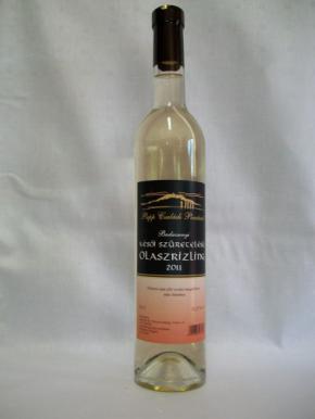 KÉSŐI SZÜRETELÉSŰ Olaszrizling