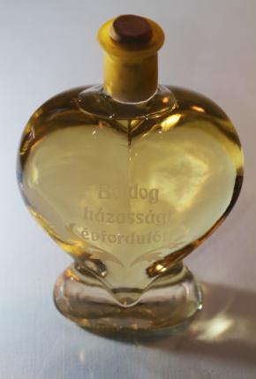 Juhfark Gravírozott szív