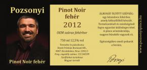 Pinot Noir Fehér